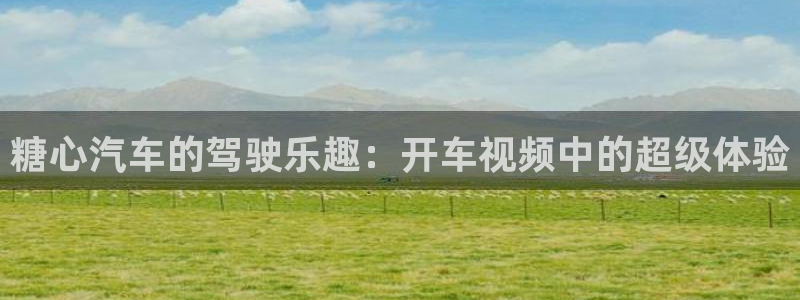 糖心vlog 铃木君：糖心汽车的驾驶乐趣